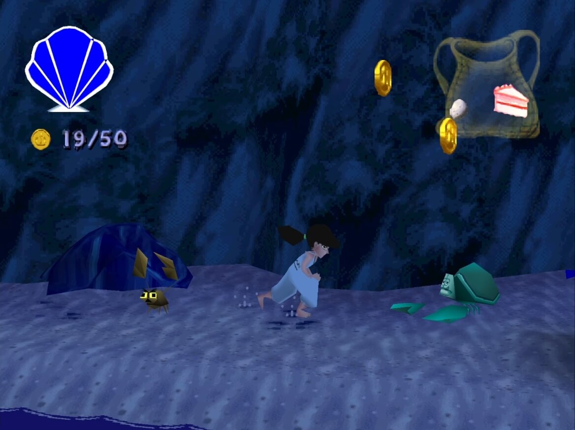 Disney's The Little Mermaid II - геймплей игры на PlayStation